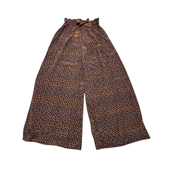 Ulla Johnson Rilie Pants in Agate, Silk, Size 2,  Brown multi, New with tag - Picture 7 of 14